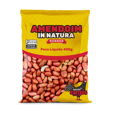 Amendoim In Natura 400g