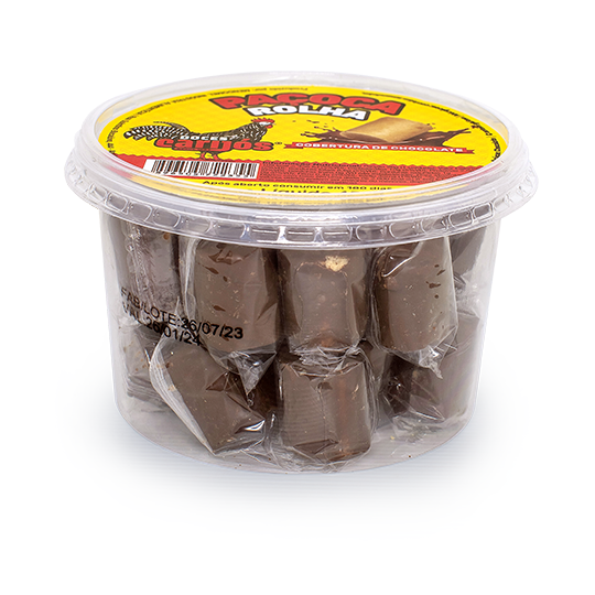 Paçoca com Chocolate c/25un - 450g