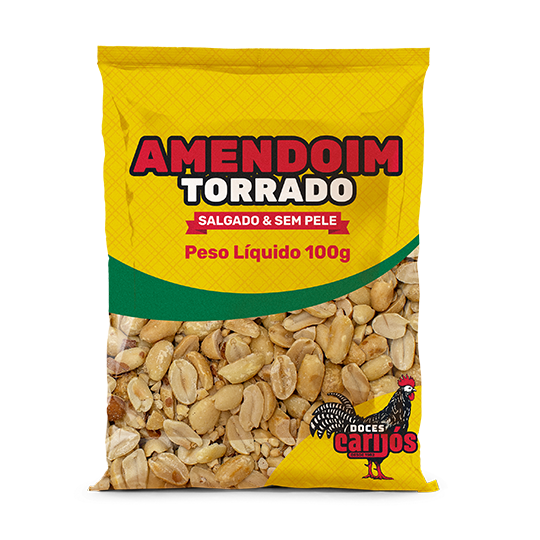Amêndoa doce e Amendoins Doces Carijós