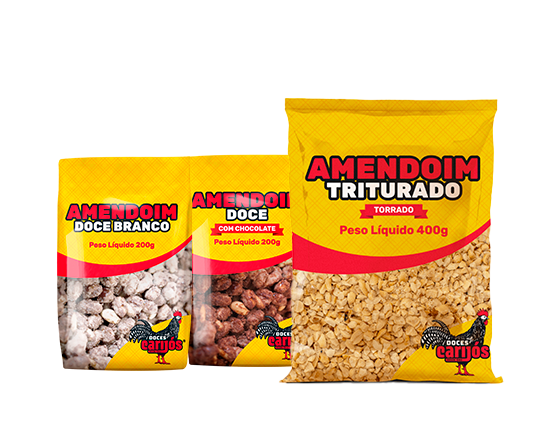 Amêndoa Doce e Amendoins Carijós 